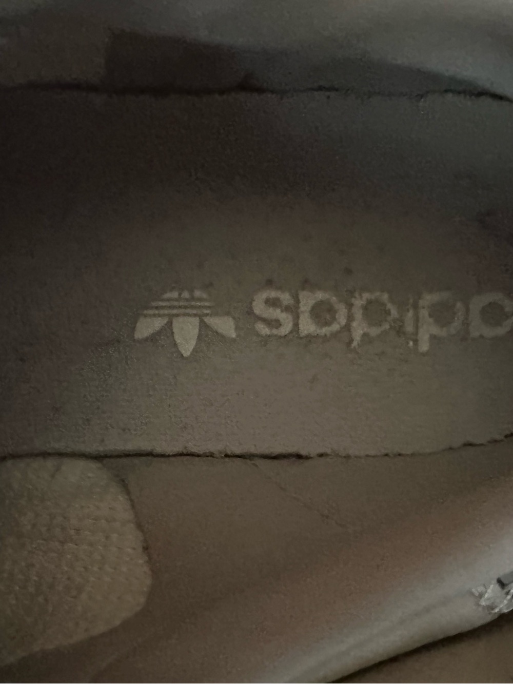 adidas Samba Low-Profile Sneaker in Gray, White & Gum - Picture 4 of 8